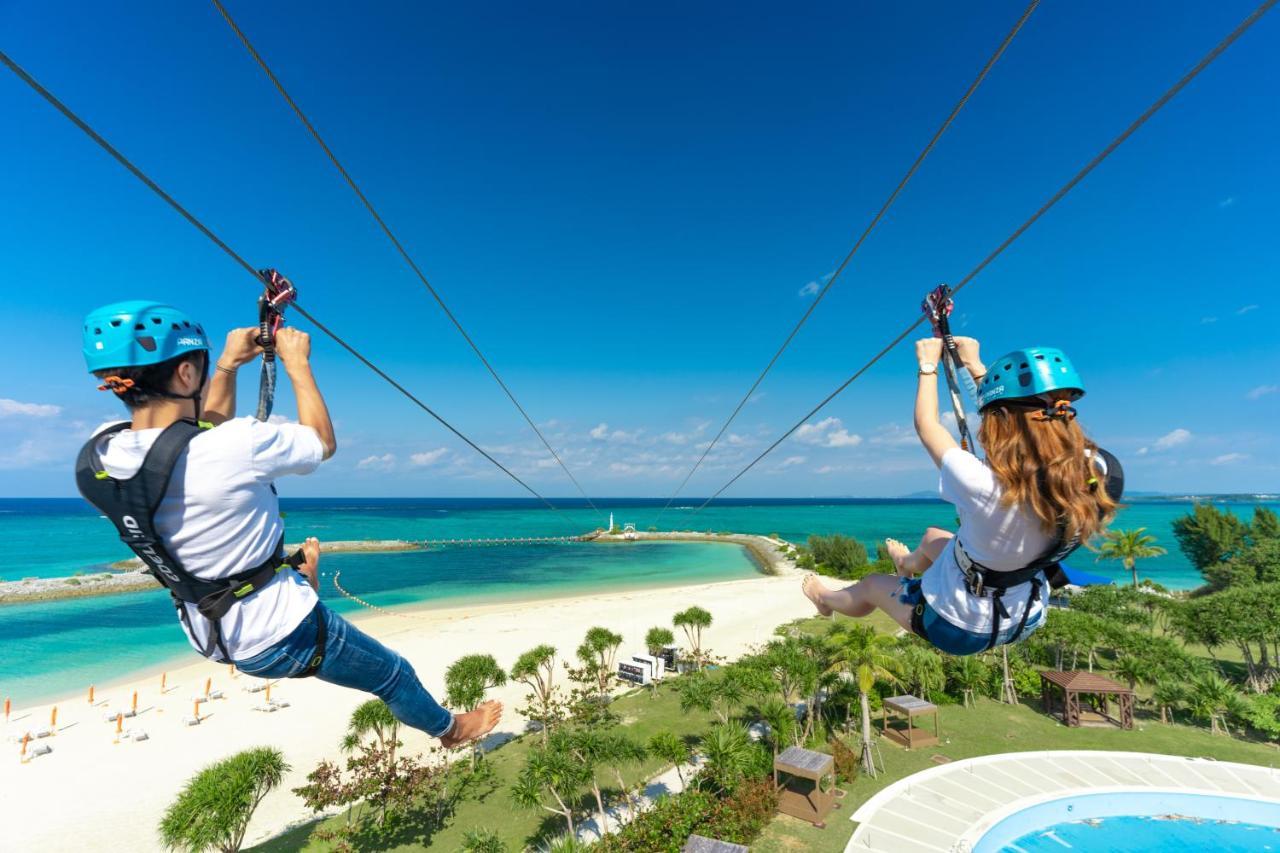 אונה Sheraton Okinawa Sunmarina Resort מראה חיצוני תמונה
