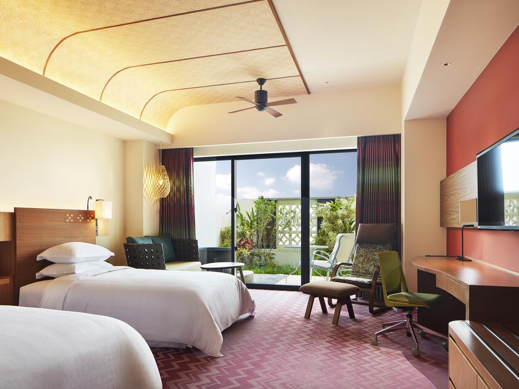 אונה Sheraton Okinawa Sunmarina Resort מראה חיצוני תמונה