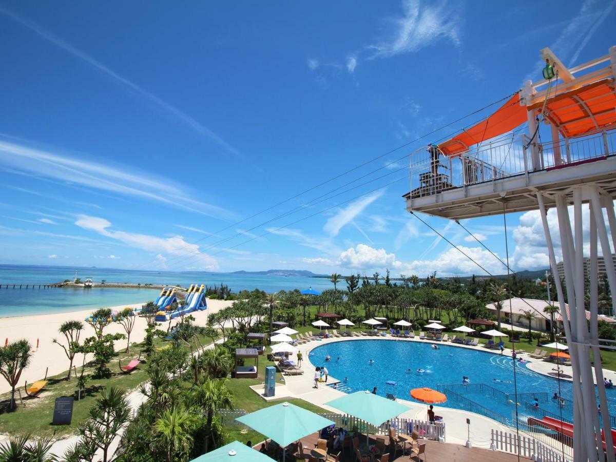אונה Sheraton Okinawa Sunmarina Resort מראה חיצוני תמונה