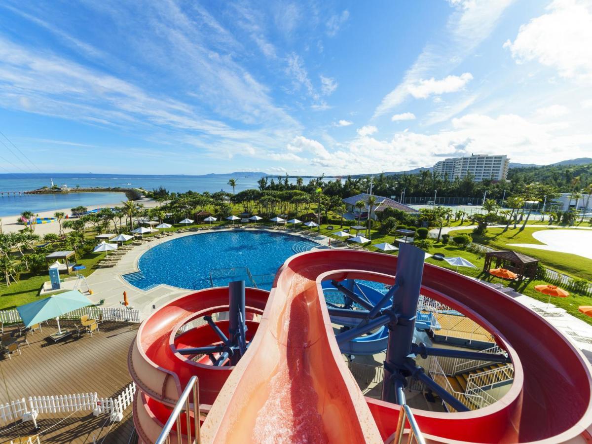 אונה Sheraton Okinawa Sunmarina Resort מראה חיצוני תמונה