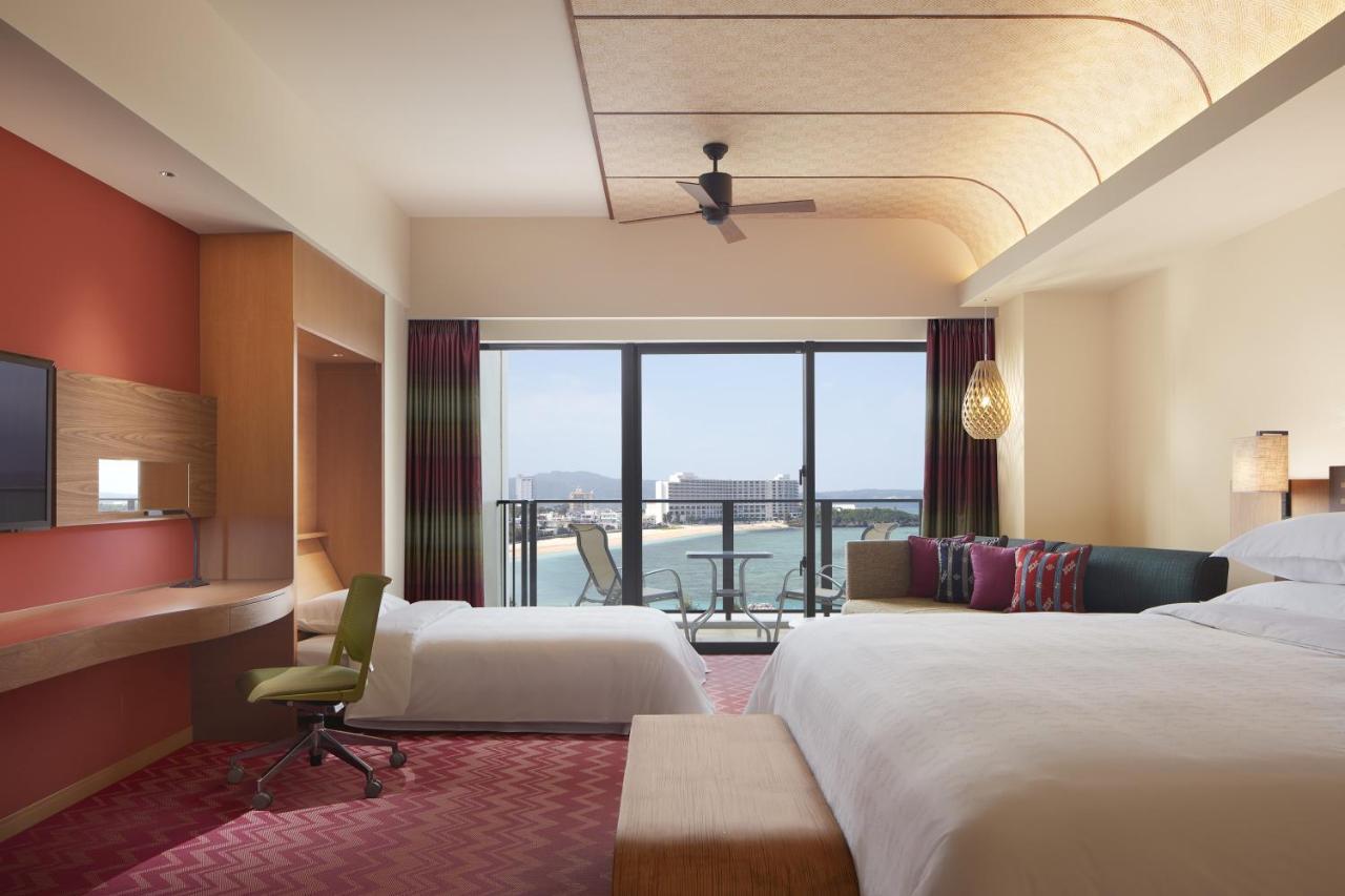 אונה Sheraton Okinawa Sunmarina Resort מראה חיצוני תמונה